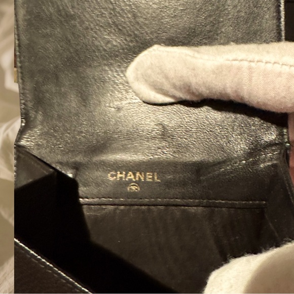 SOLD ‼️CHANEL CAVIAR TIMELESS CC COMPACT WALLET FULL INCLUSION - Picture 9 of 13